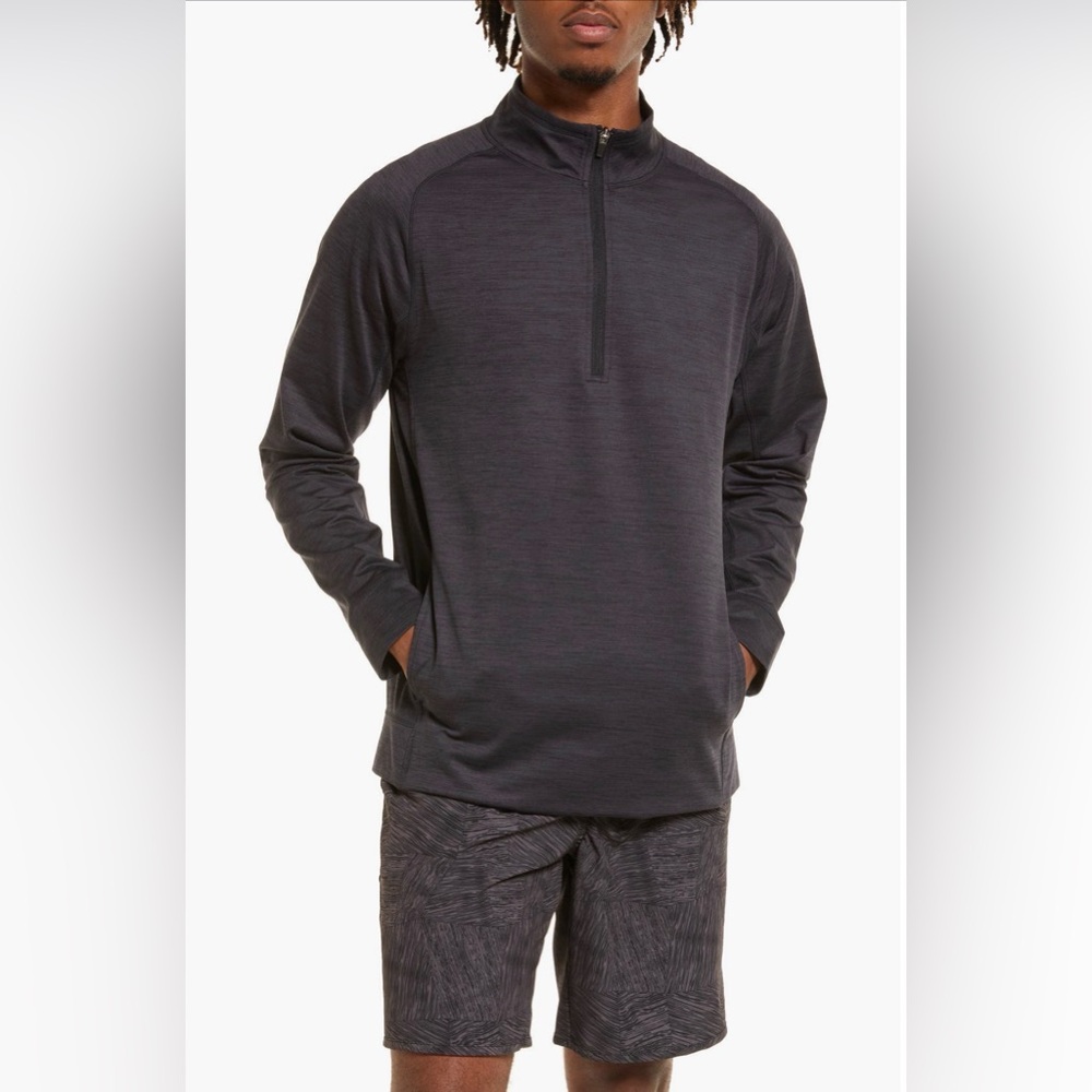 Men's Zella Pyrite Quarter-Zip Pullover